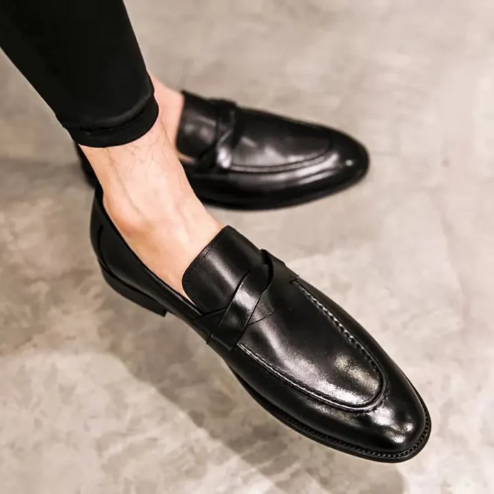 Mocassins de Couro Elegantes