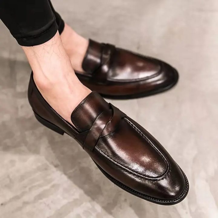 Mocassins de Couro Elegantes