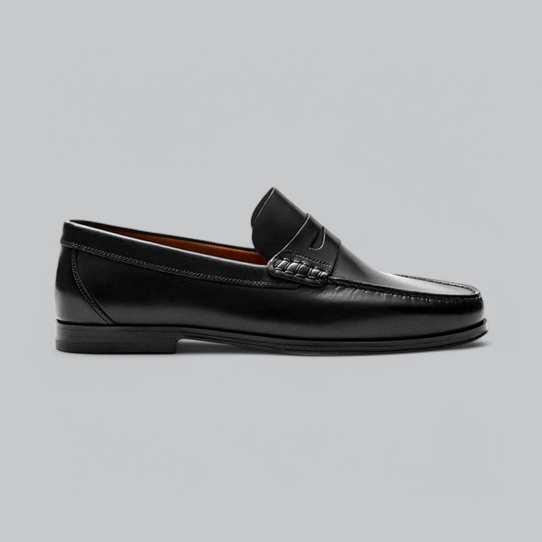 Sapatos de vela em pele elegantes