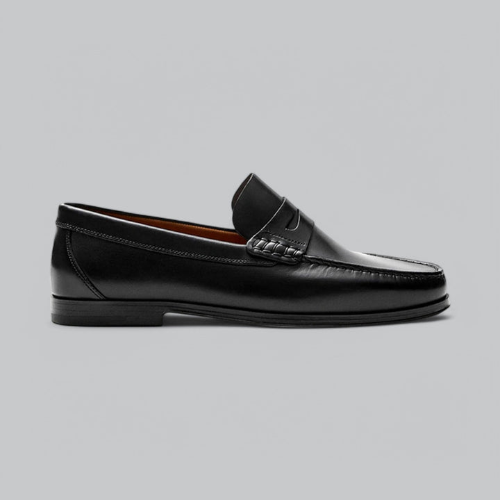 Sapatos de vela em pele elegantes