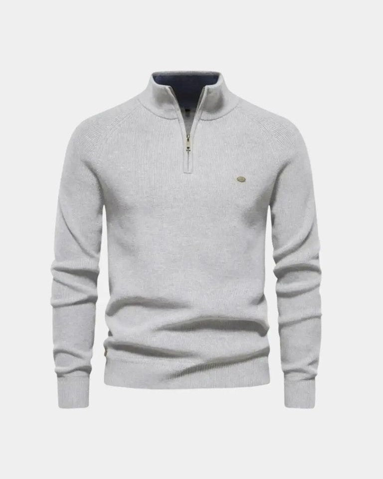 Christian™ | Sweatshirt com fecho éclair