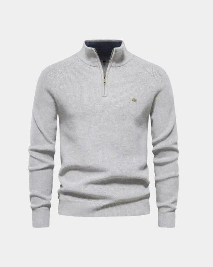 Christian™ | Sweatshirt com fecho éclair