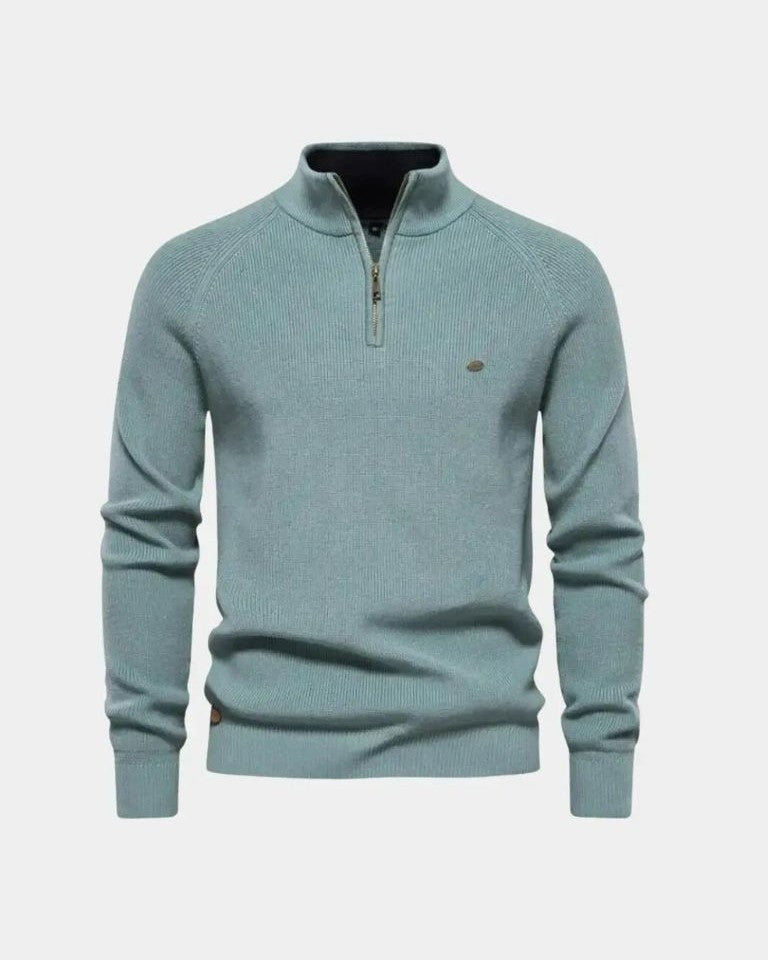 Christian™ | Sweatshirt com fecho éclair