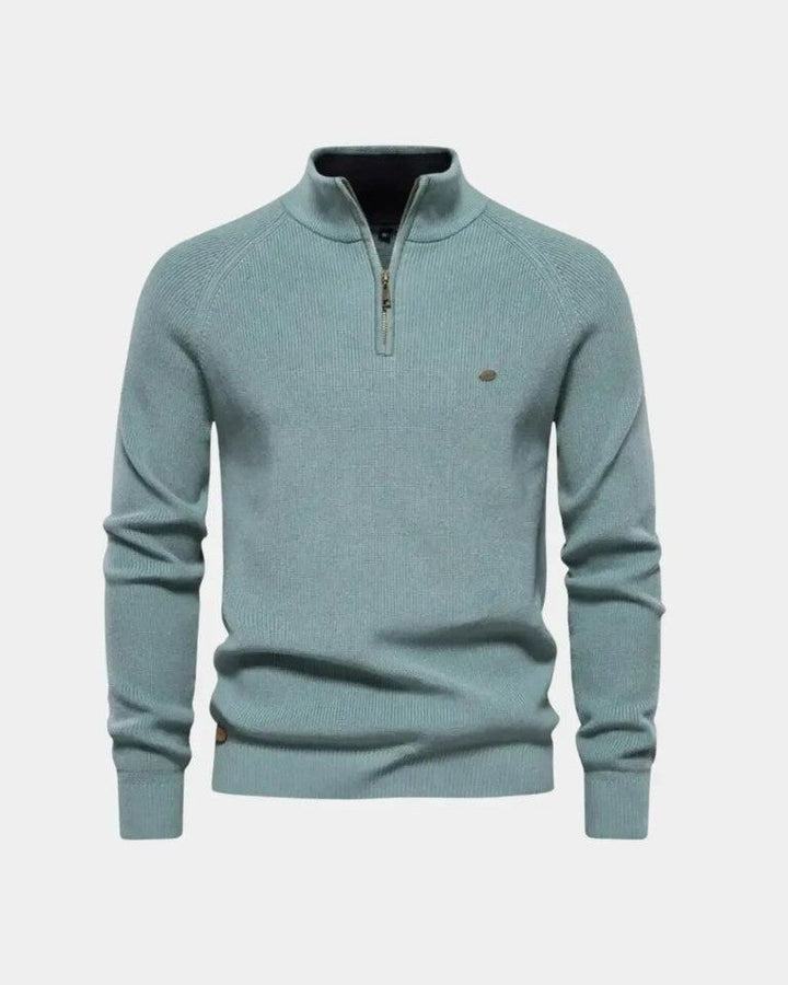 Christian™ | Sweatshirt com fecho éclair