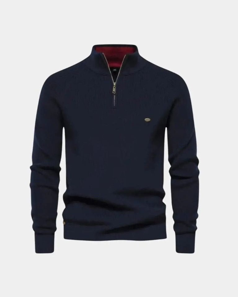 Christian™ | Sweatshirt com fecho éclair