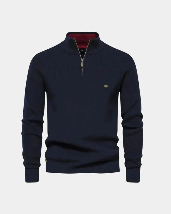 Christian™ | Sweatshirt com fecho éclair