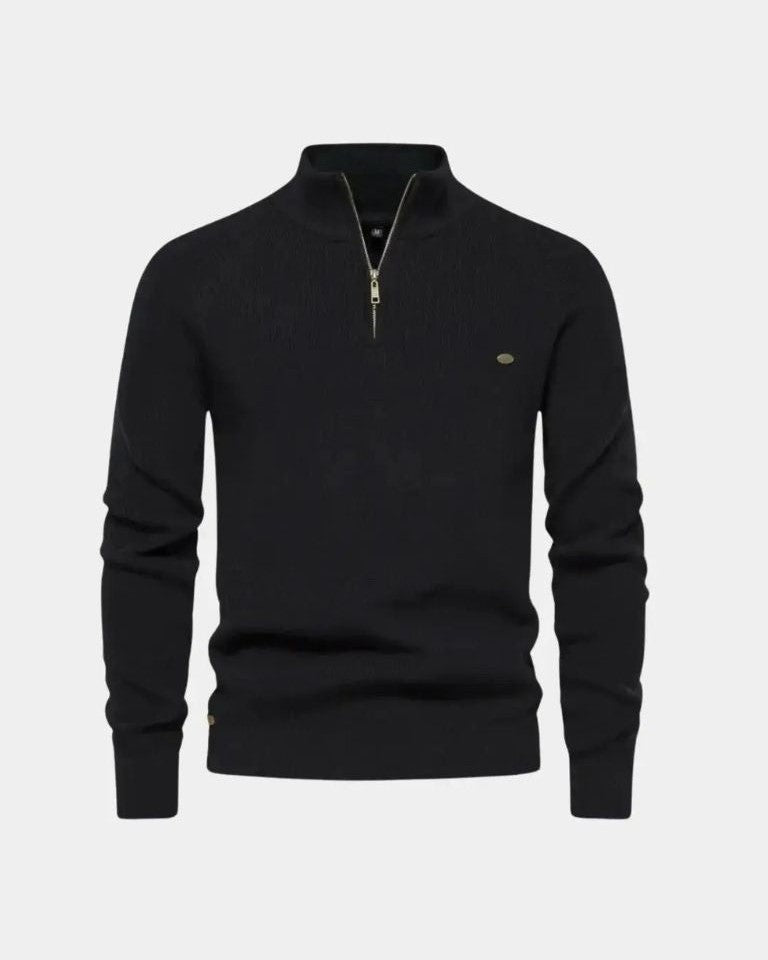 Christian™ | Sweatshirt com fecho éclair