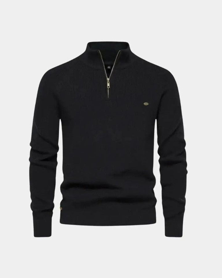 Christian™ | Sweatshirt com fecho éclair
