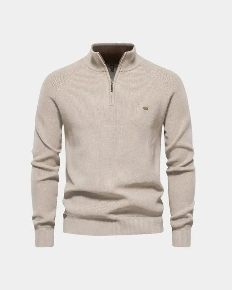 Christian™ | Sweatshirt com fecho éclair