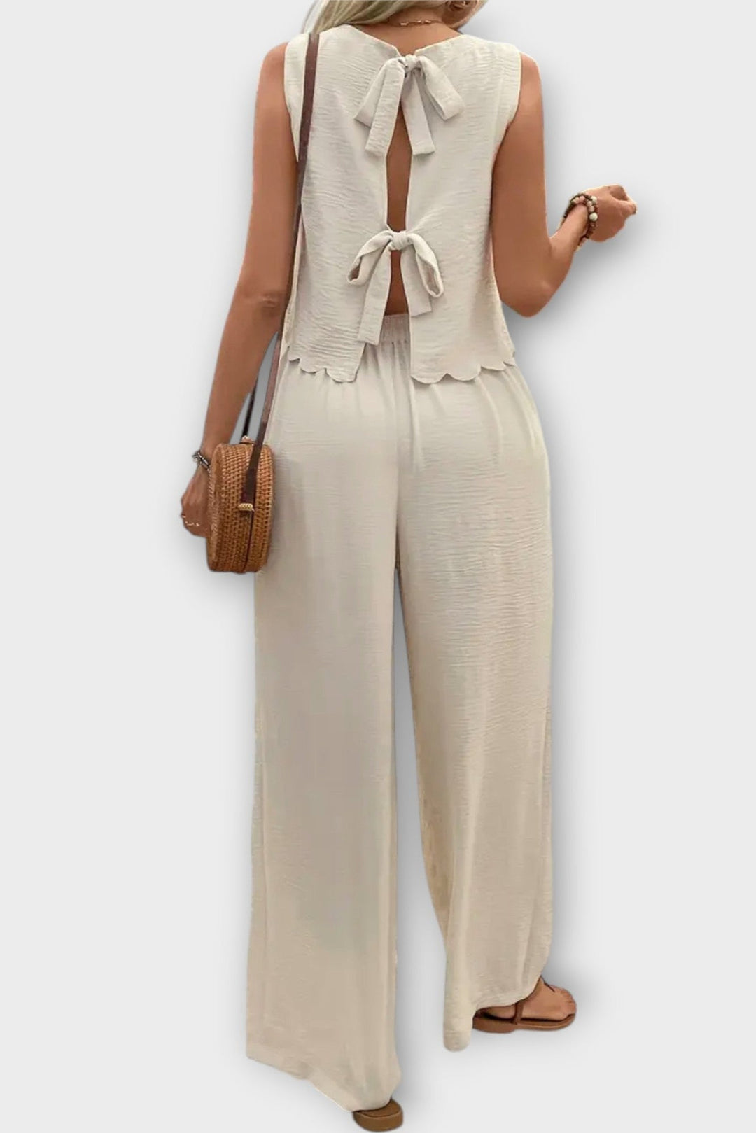 Clara | Conjunto sem mangas