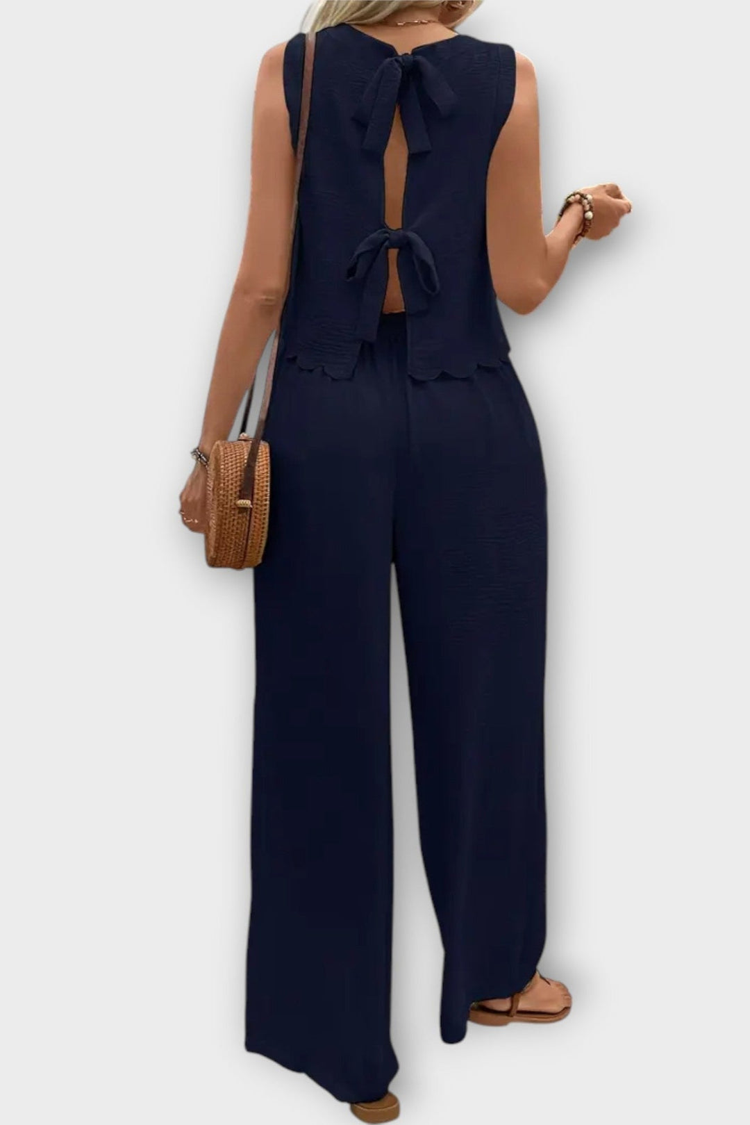 Clara | Conjunto sem mangas
