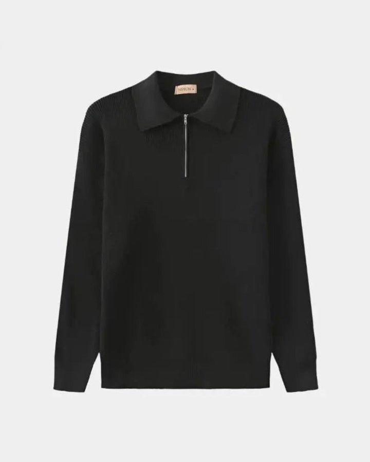 David™ | Polo com fecho de correr