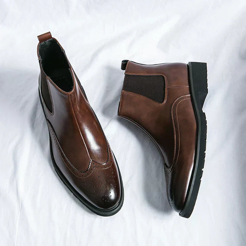 Dwight™ | Botas Chelsea em pele sintética