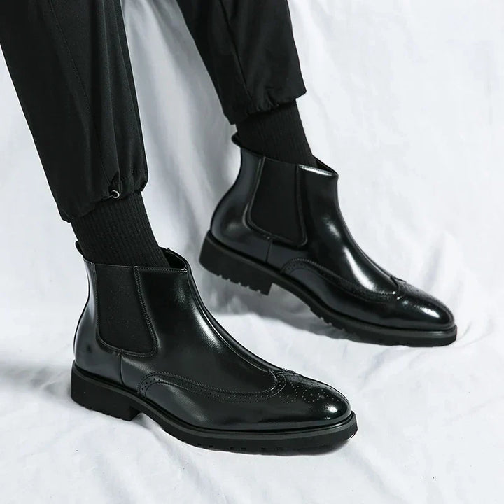 Dwight™ | Botas Chelsea em pele sintética