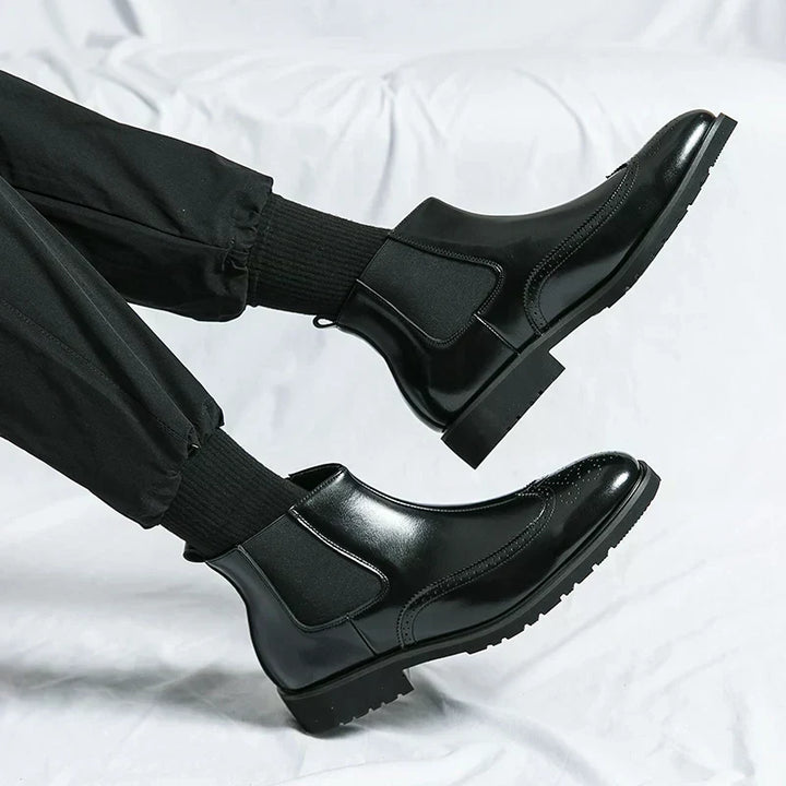 Dwight™ | Botas Chelsea em pele sintética