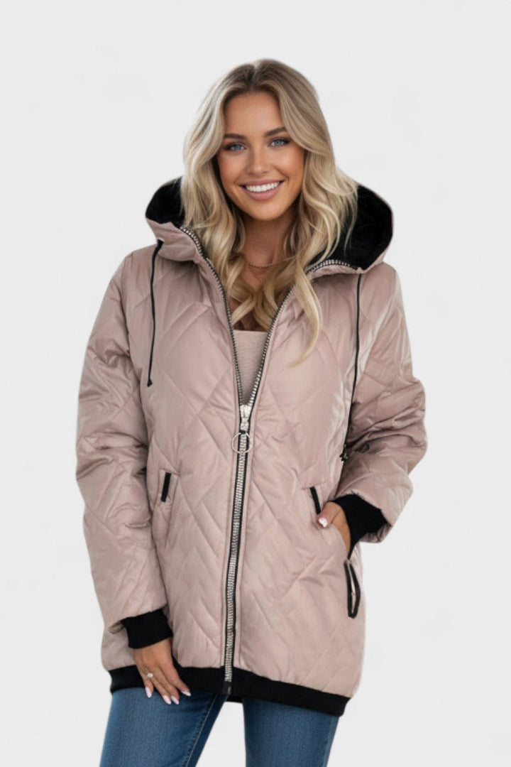 Elara™ | Parka elegante com design luxuoso