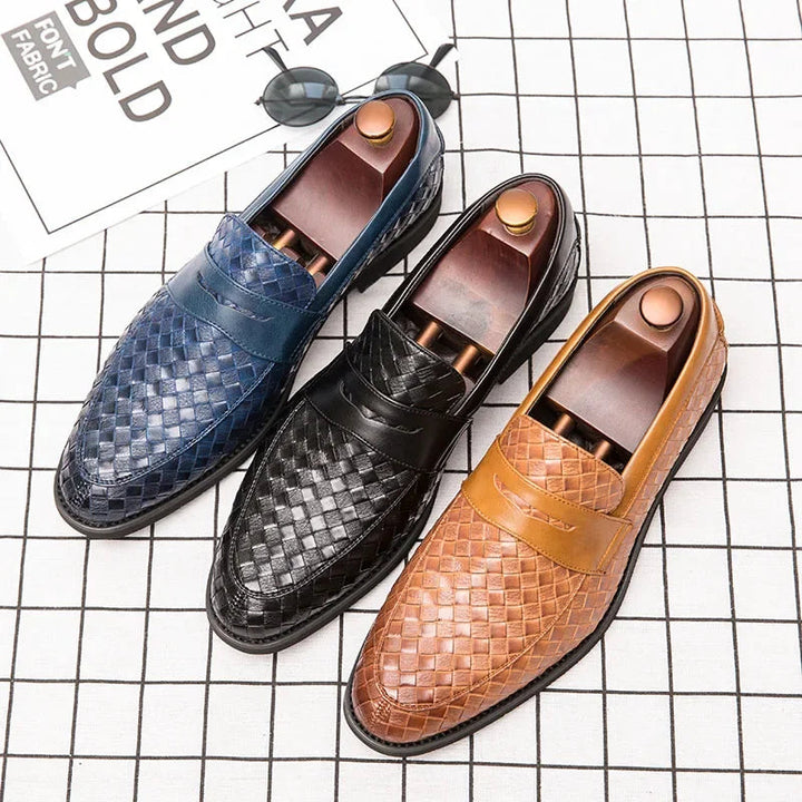 Mocassins Elegantes Entrançados