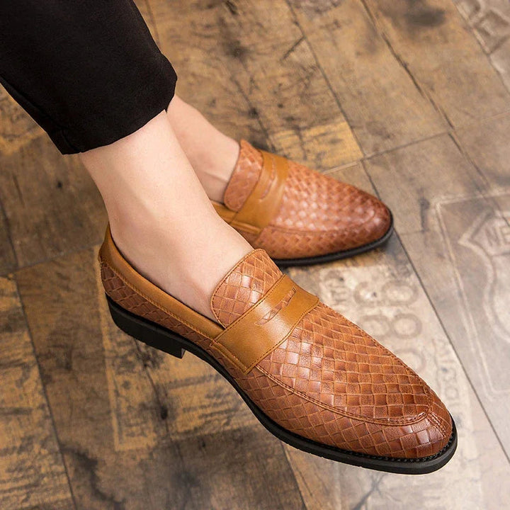 Mocassins Elegantes Entrançados