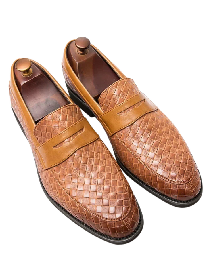 Mocassins Elegantes Entrançados