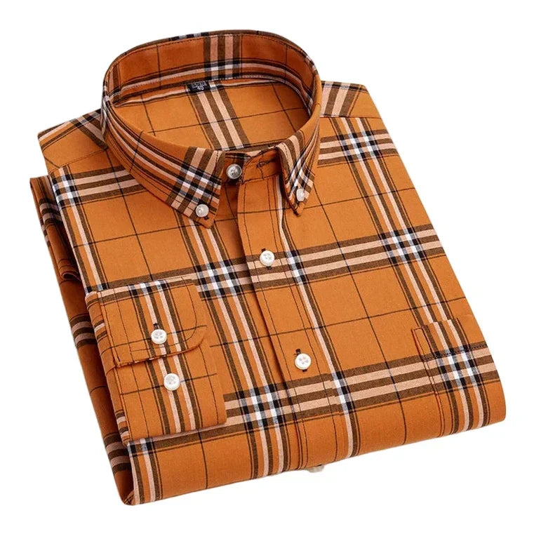 Elias™ | Classic Plaid Shirt