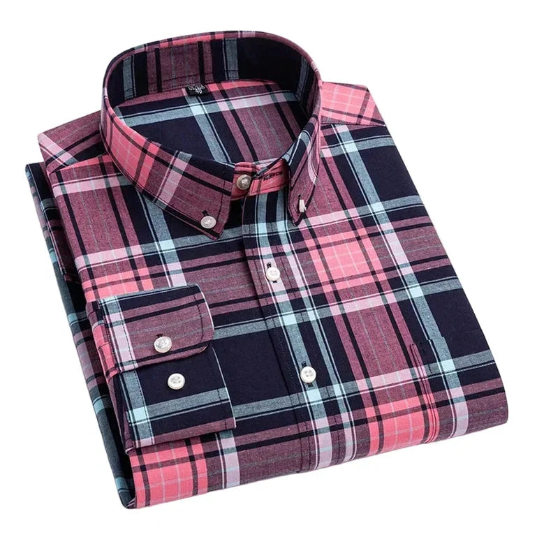 Elias™ | Classic Plaid Shirt
