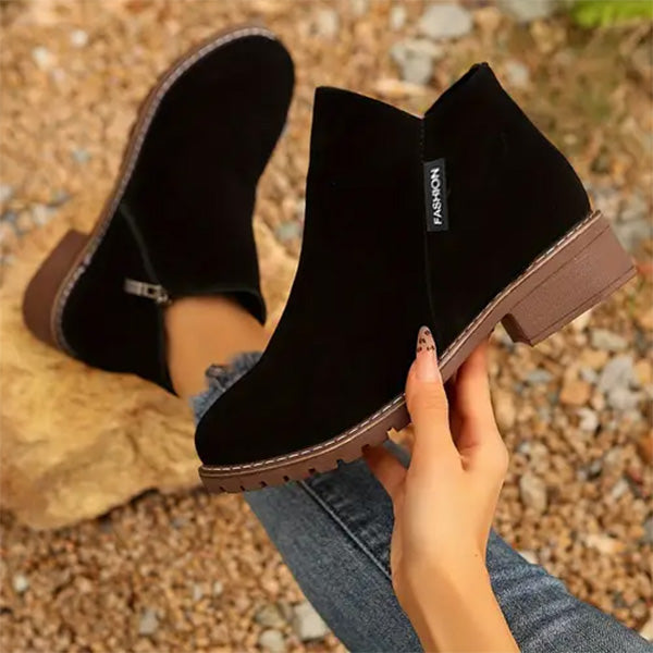 Emilia™ | Botas clássicas de inverno de salto raso