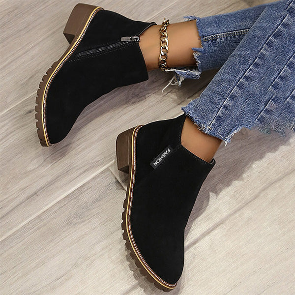 Emilia™ | Botas clássicas de inverno de salto raso