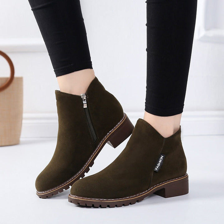 Emilia™ | Botas clássicas de inverno de salto raso