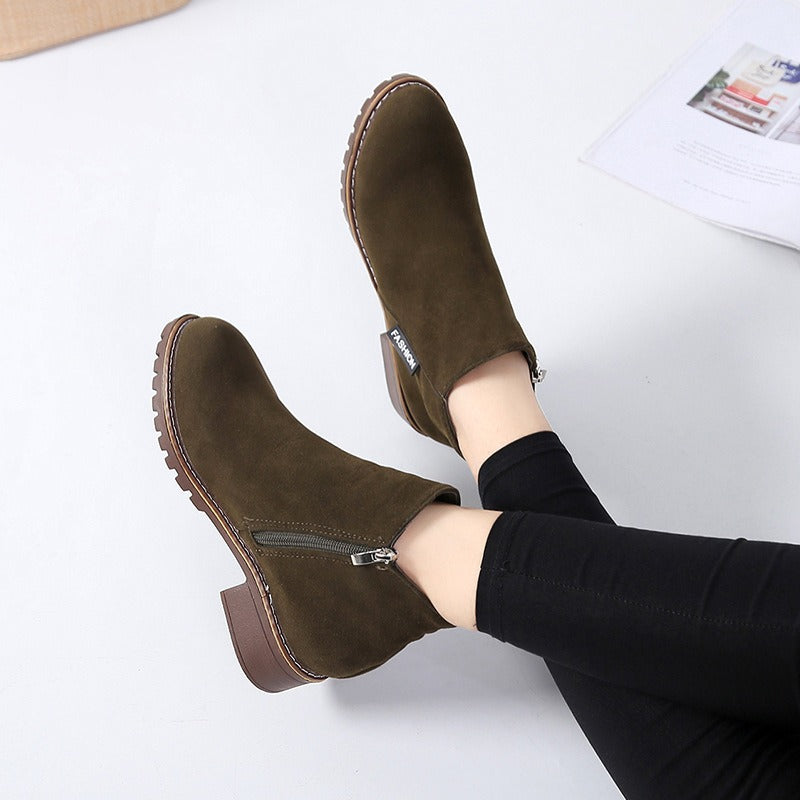 Emilia™ | Botas clássicas de inverno de salto raso