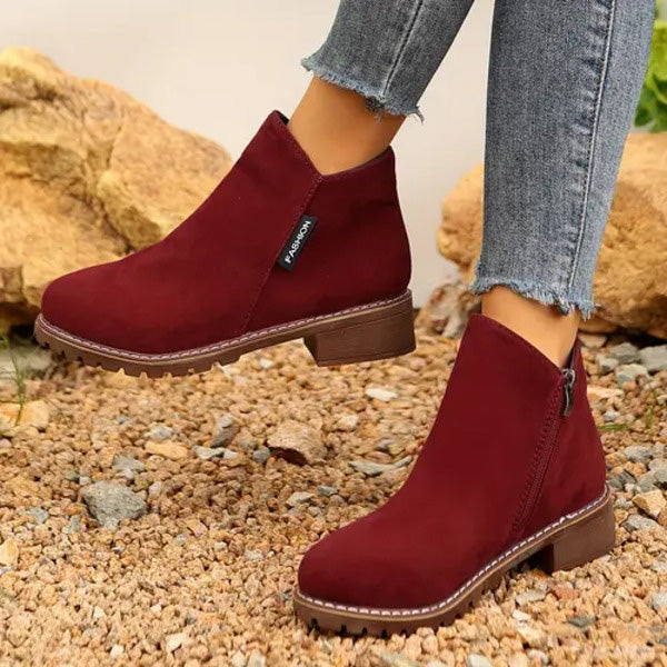 Emilia™ | Botas clássicas de inverno de salto raso
