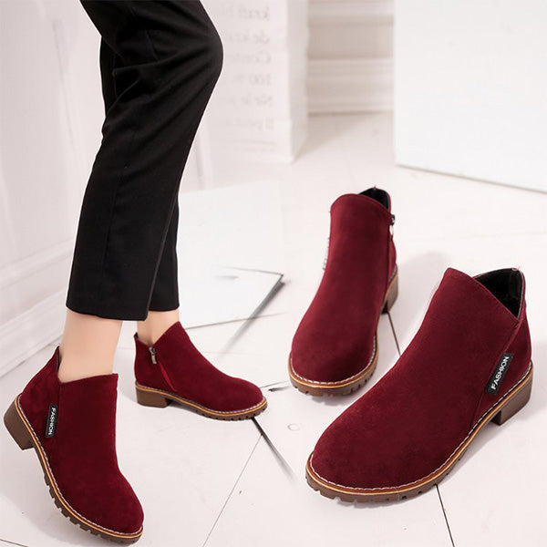 Emilia™ | Botas clássicas de inverno de salto raso
