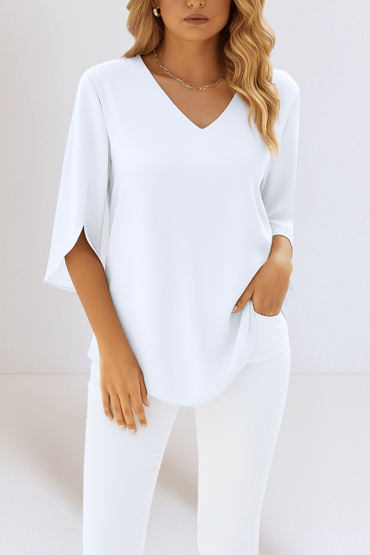 Emily | Blusa com decote em V