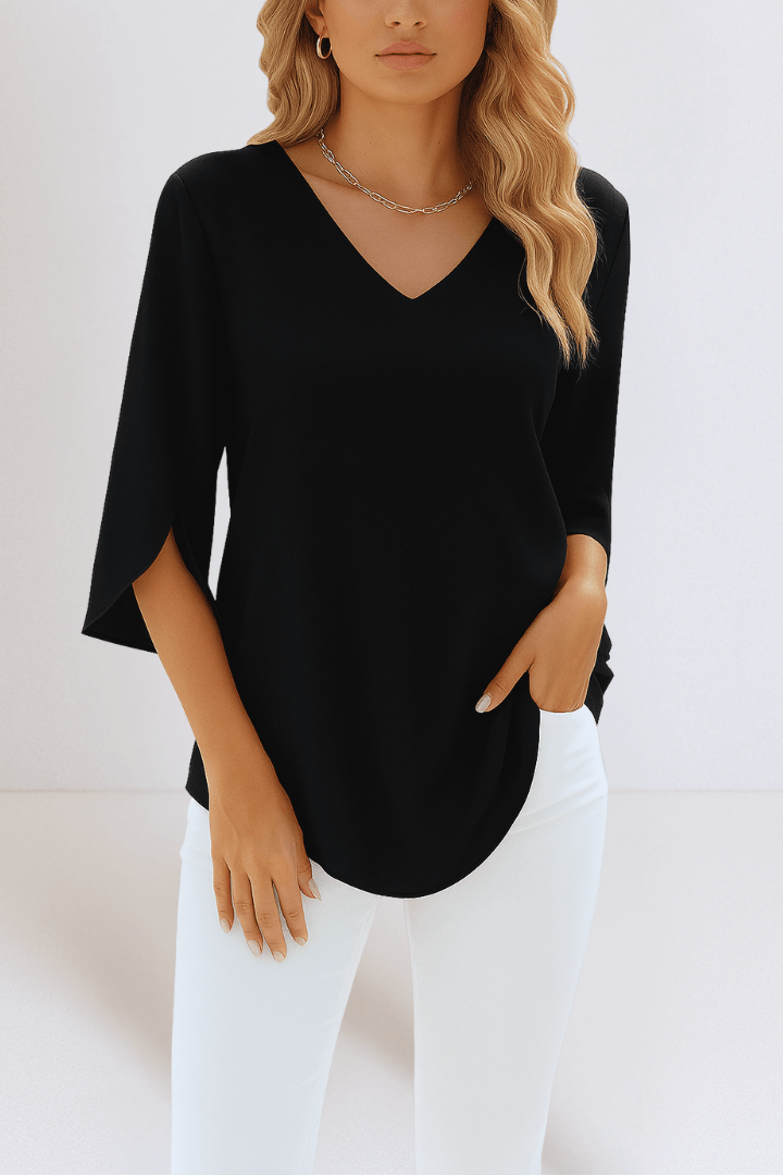 Emily | Blusa com decote em V