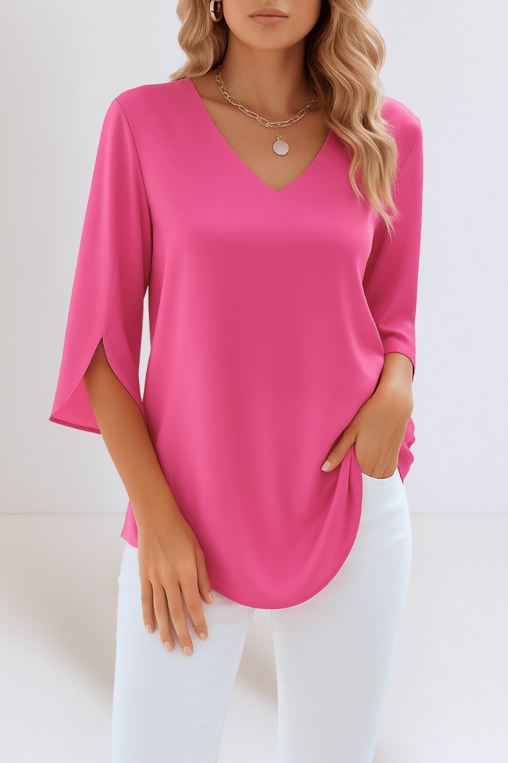 Emily | Blusa com decote em V