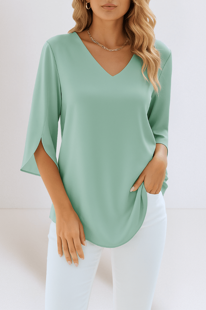Emily | Blusa com decote em V
