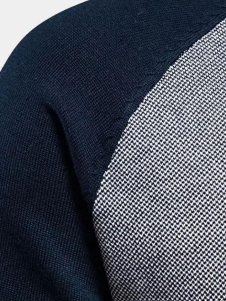 Felix™ | Cardigan de lã com fecho-éclair