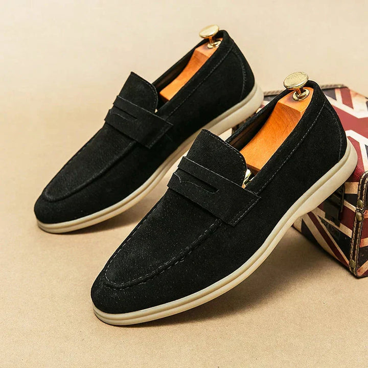 Mocassins de camurça Florença Chic
