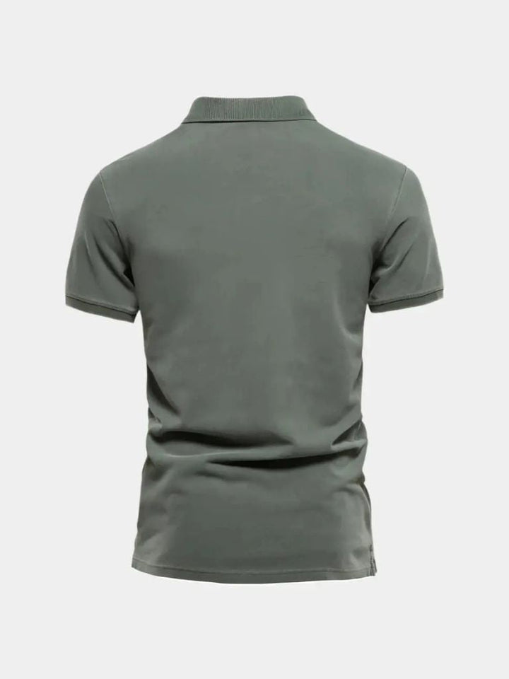Frans™ | Polo Básico de Algodão