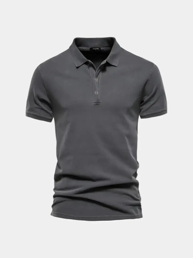 Frans™ | Polo Básico de Algodão