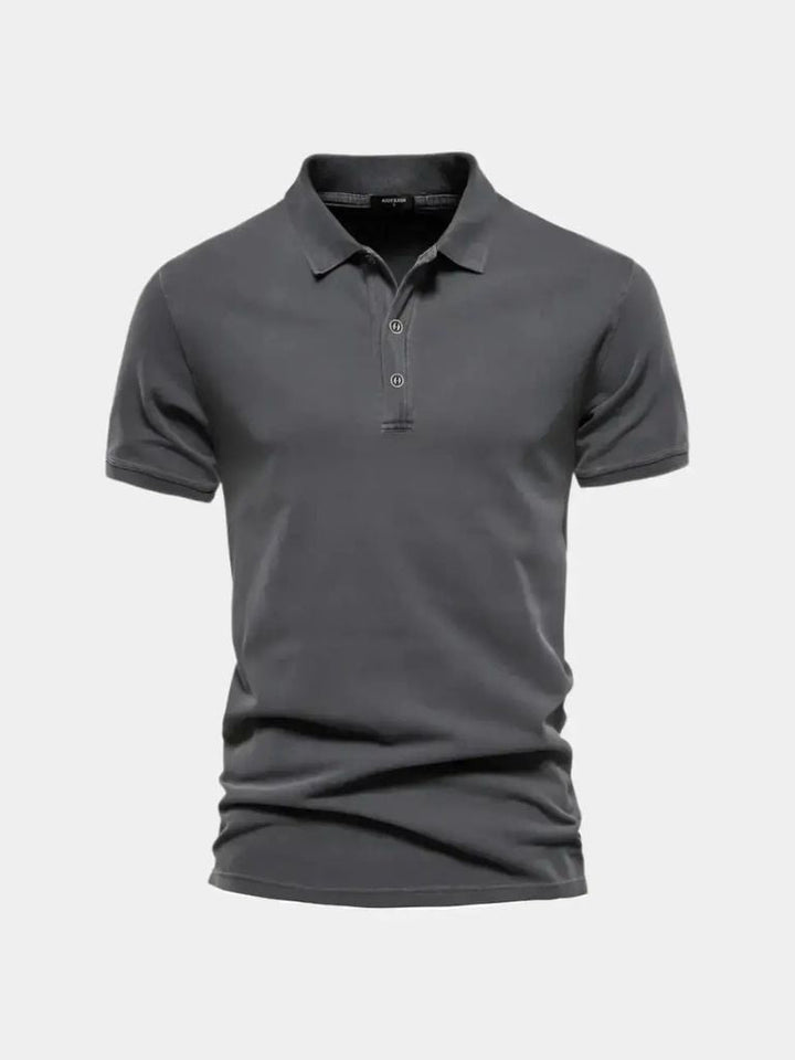 Frans™ | Polo Básico de Algodão