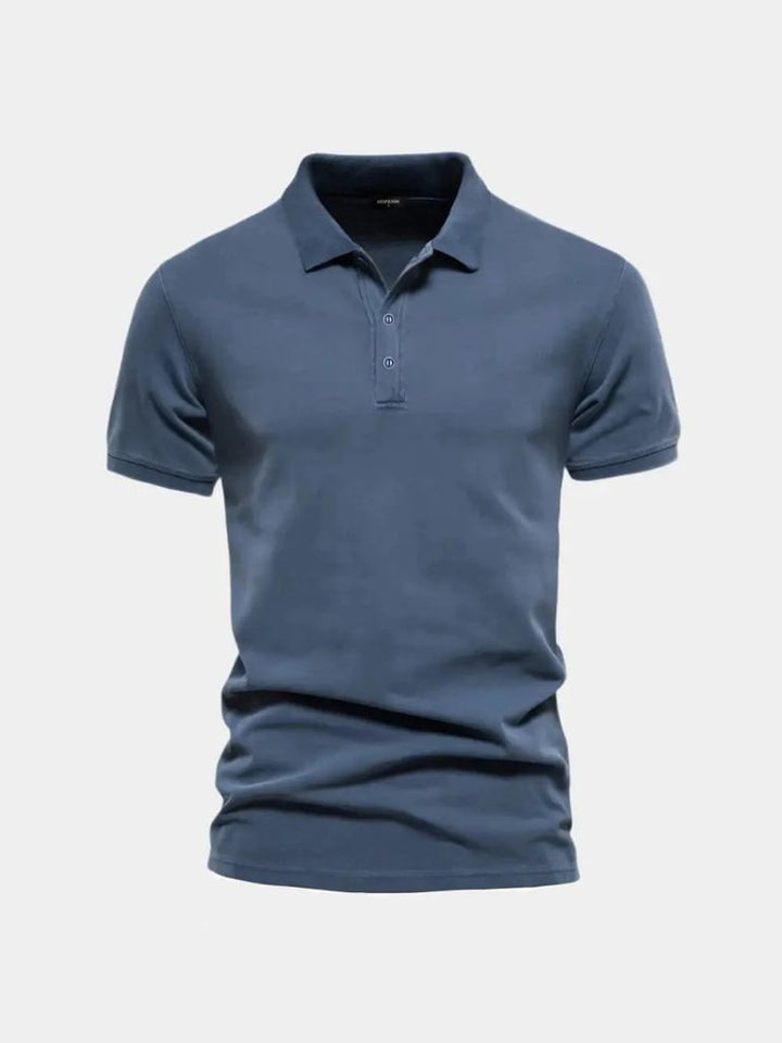 Frans™ | Polo Básico de Algodão
