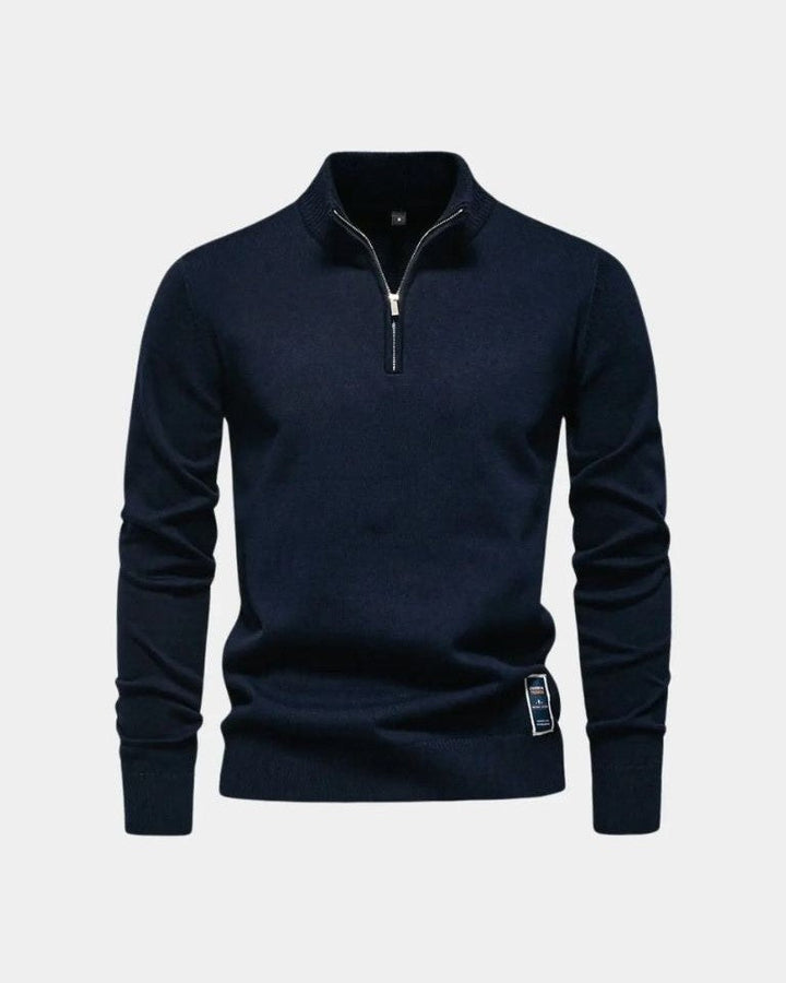 Frederik™ | Sweatshirt com fecho de correr