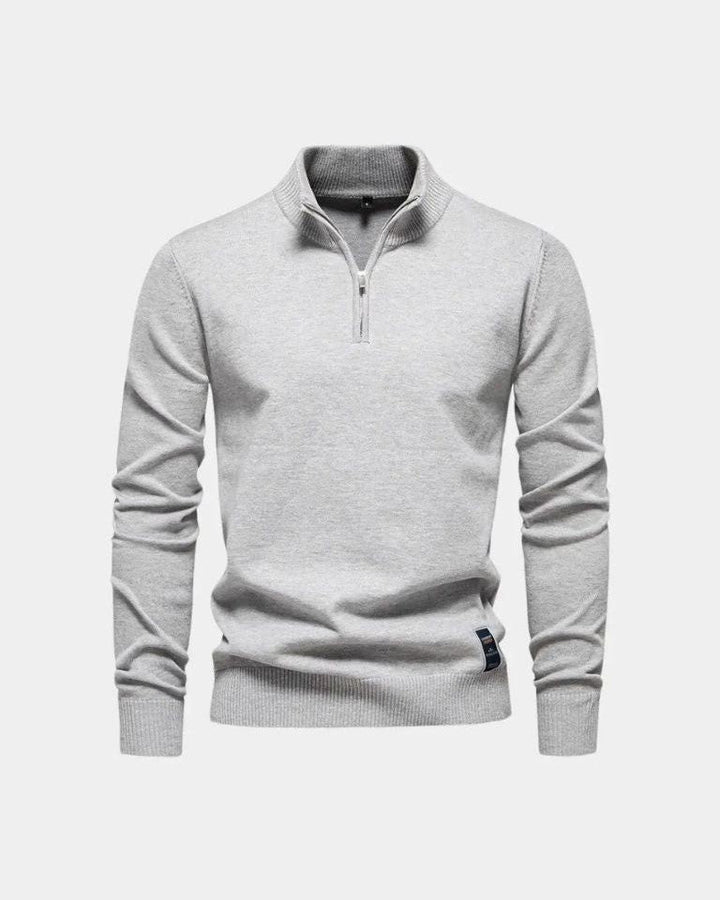 Frederik™ | Sweatshirt com fecho de correr