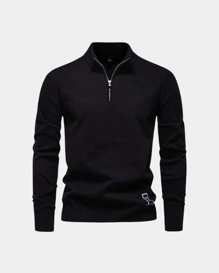 Frederik™ | Sweatshirt com fecho de correr