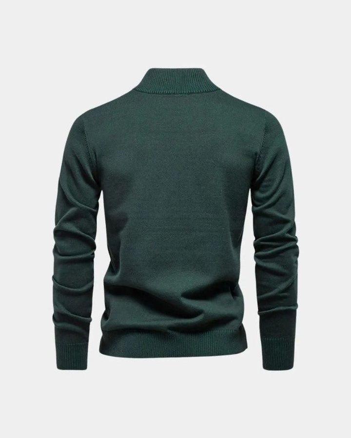 Frederik™ | Sweatshirt com fecho de correr