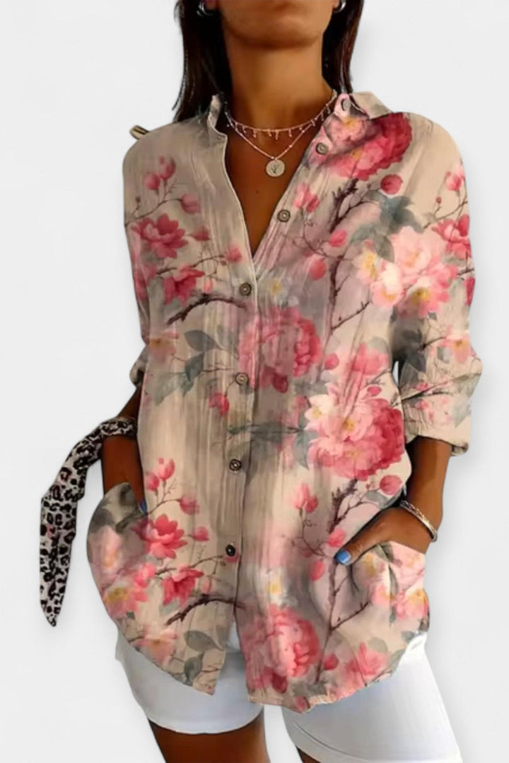 Frida | Camisa com Padrão Floral
