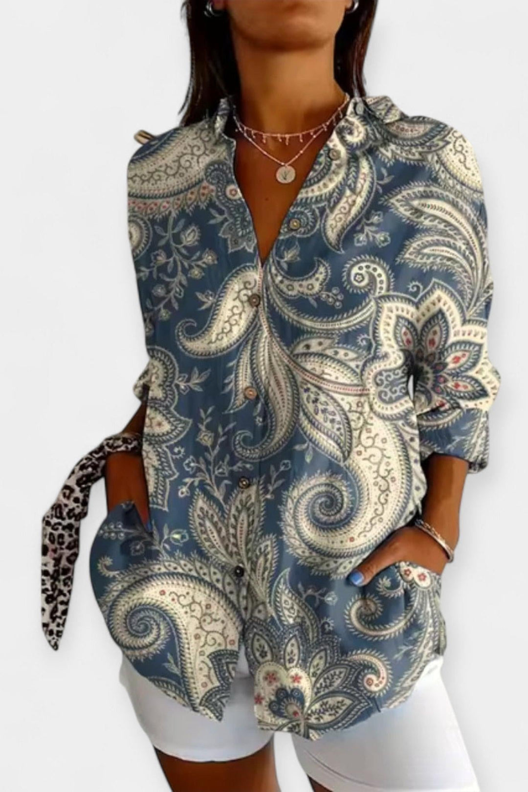Frida | Camisa com Padrão Floral