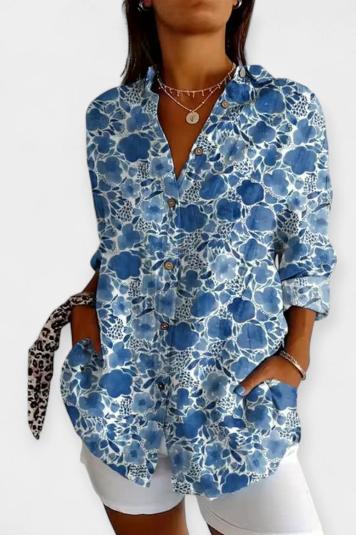 Frida | Camisa com Padrão Floral