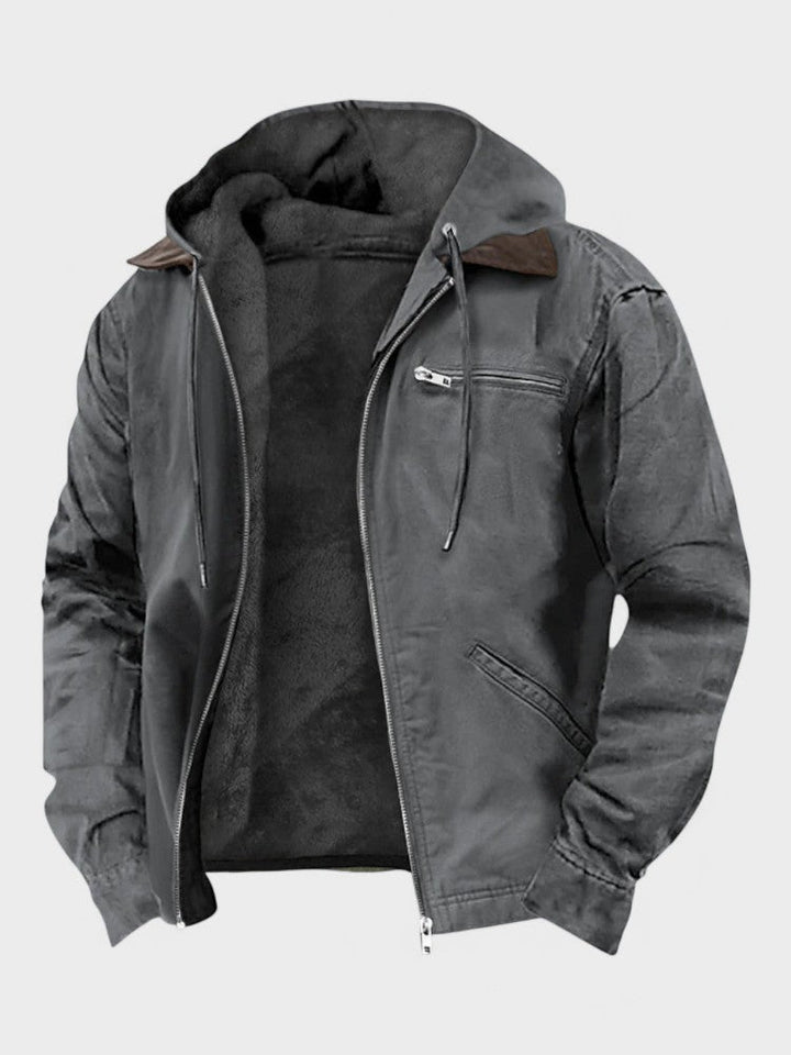 Gaspard™ | Sweatshirt Estilosa com Capuz e Fecho de Correr