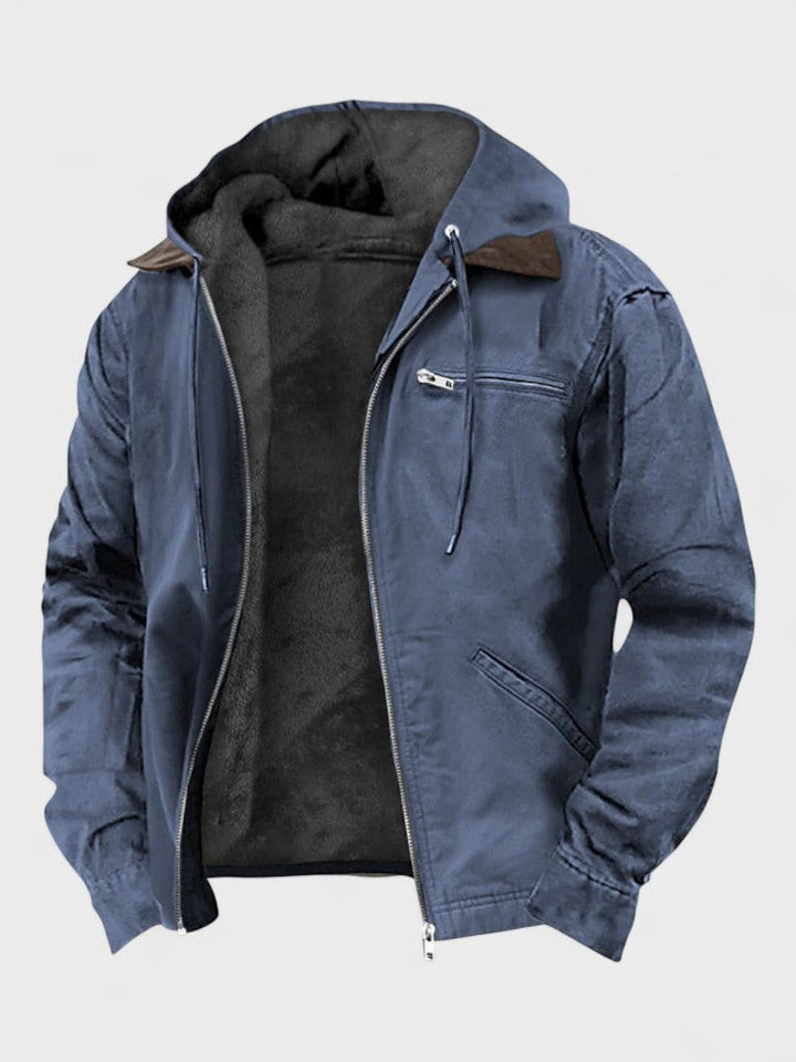 Gaspard™ | Sweatshirt Estilosa com Capuz e Fecho de Correr